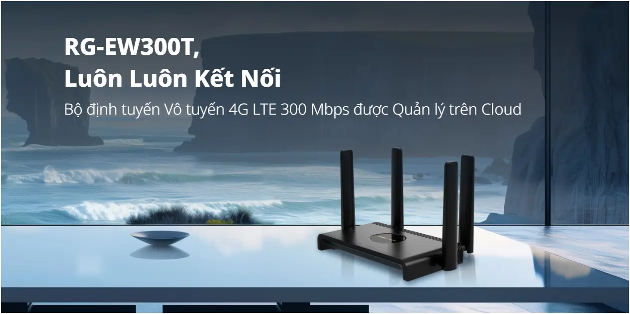 Bộ Phát WIFI 4G LTE RUIJIE RG-EW300T