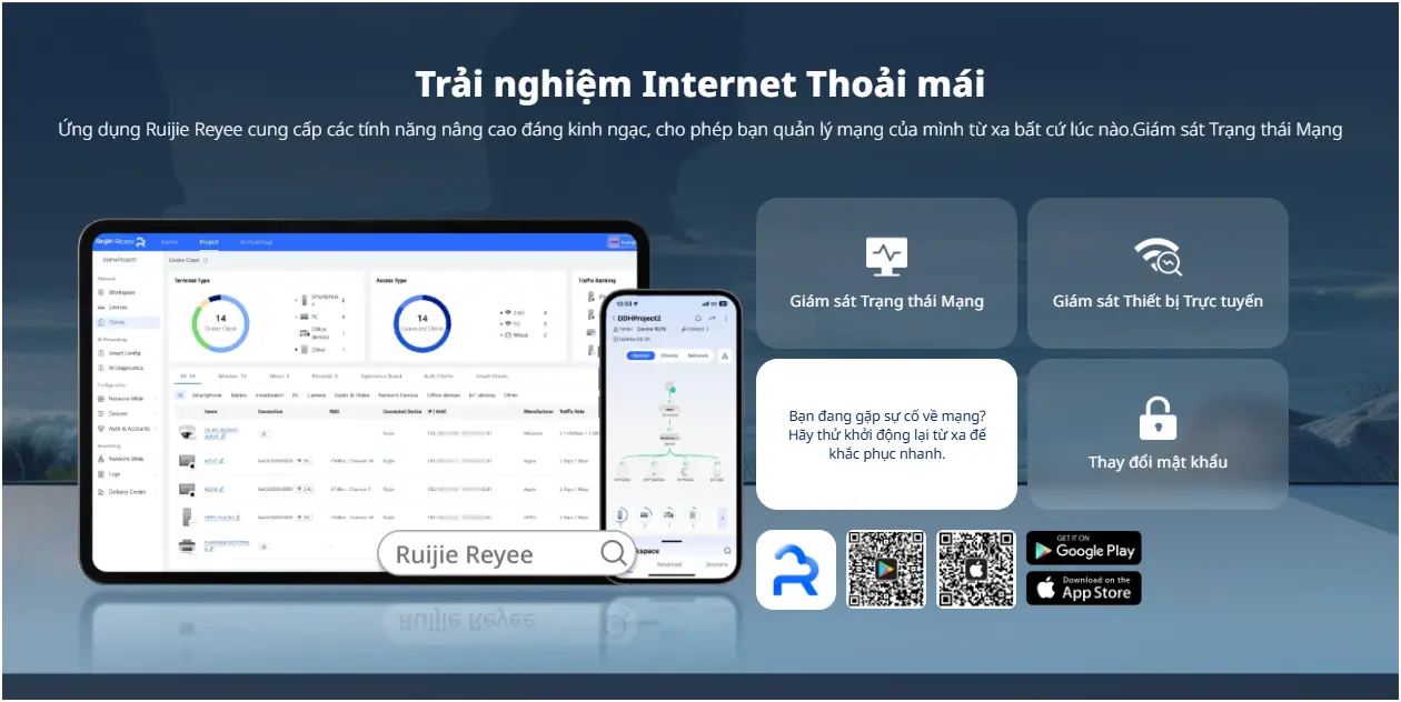 Bộ Phát WIFI RUIJIE RG-EW300T