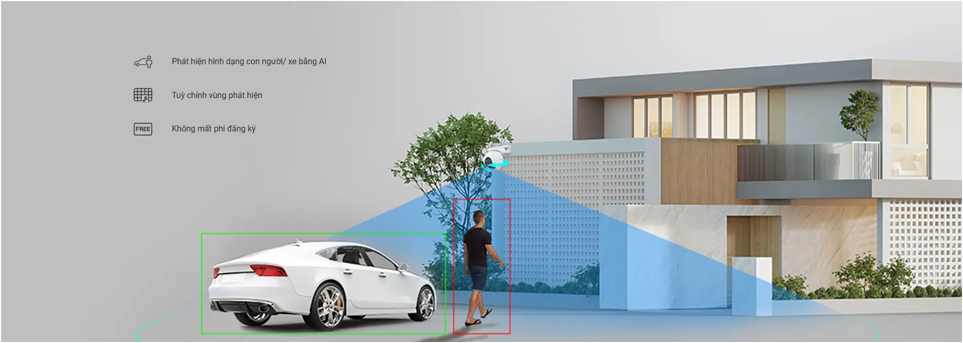 Camera WIFI EZVIZ H80F