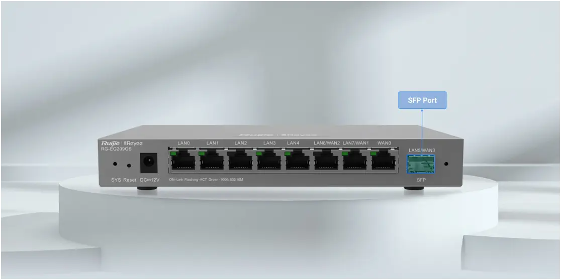 Router cân bằng tải Ruijie Reyee RG-EG209GS