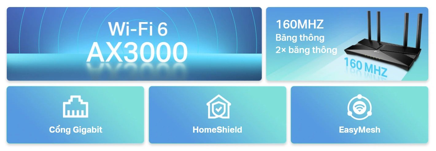 Bộ phát wifi 6 TP-Link Archer AX53