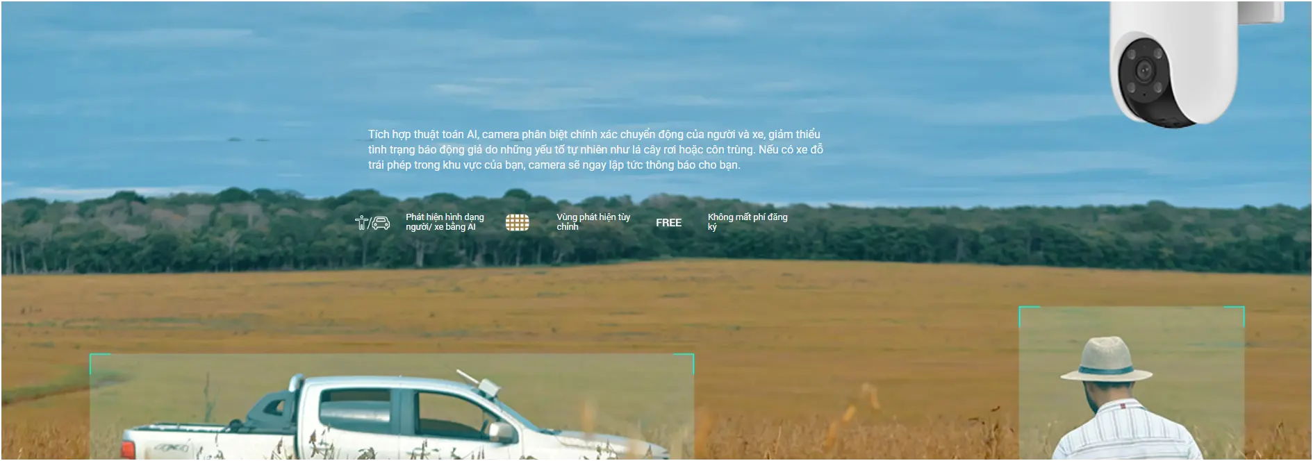 Camera EZVIZ H8C 4G 3MP Xoay 360 Độ