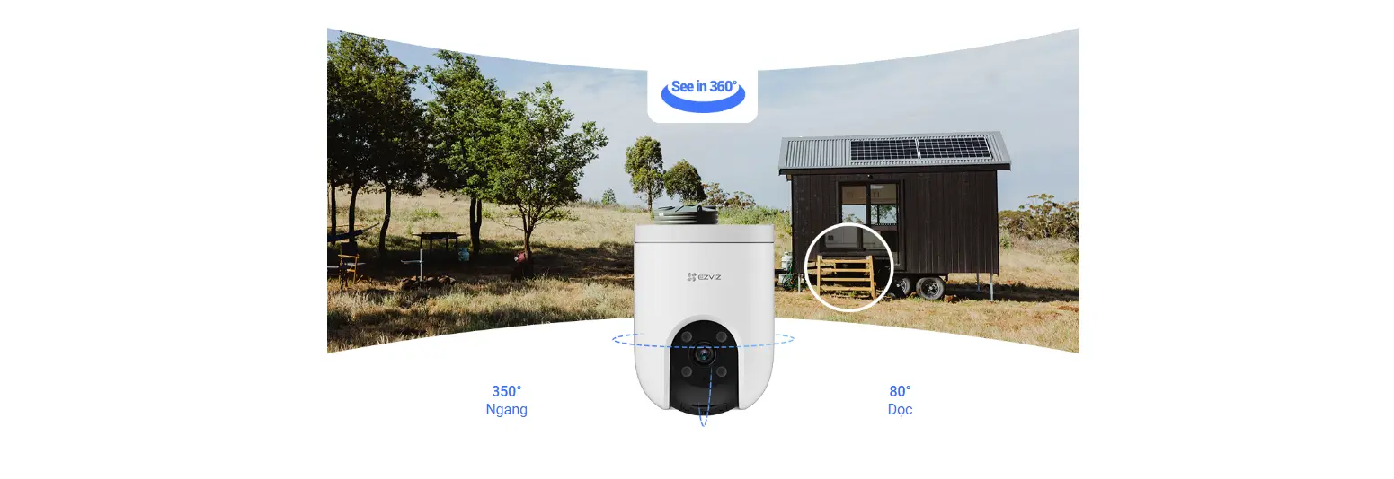 Camera WIFI 4G EZVIZ H8C 4G