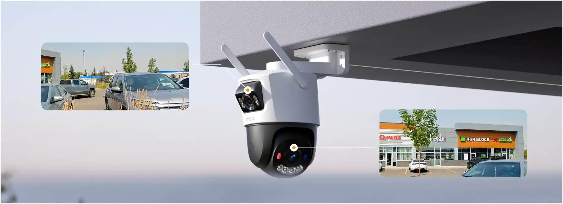 Camera WIFI IMOU Cruiser Dual 2 Pro