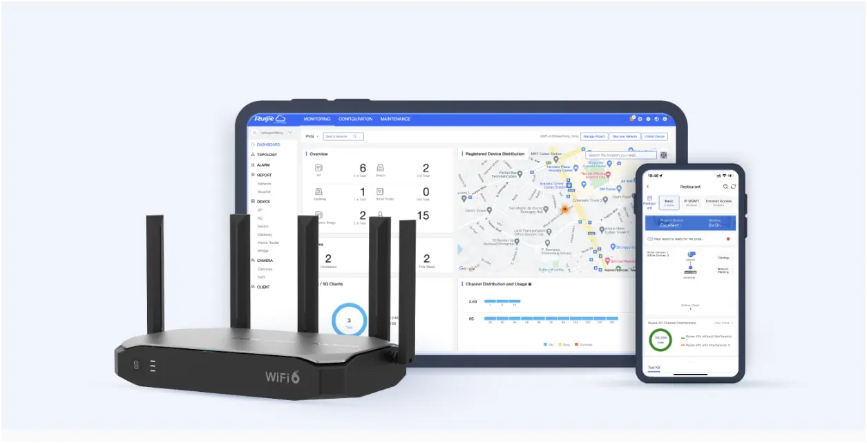 cân bằng tải Ruijie Reyee RG-EG105GW-X AX3000 WIFI