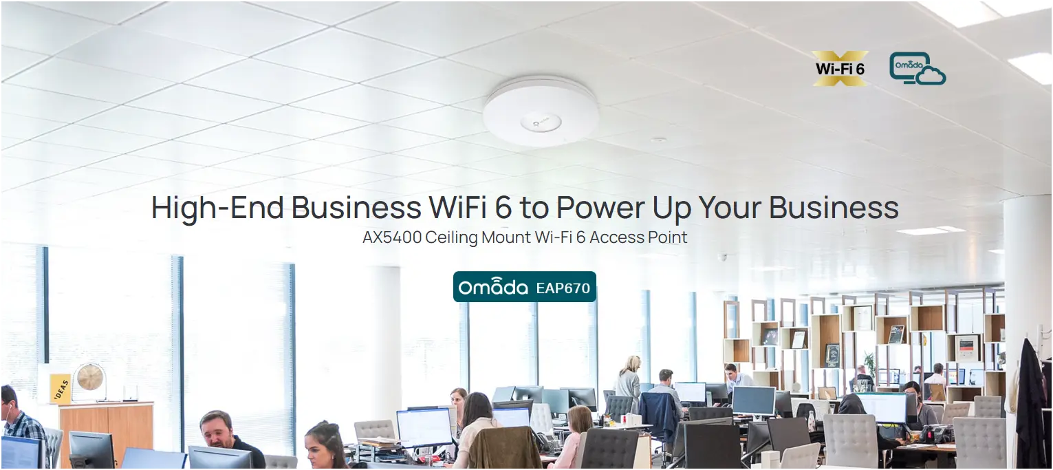 Access Point Wifi 6 TP-Link EAP670 AX5400