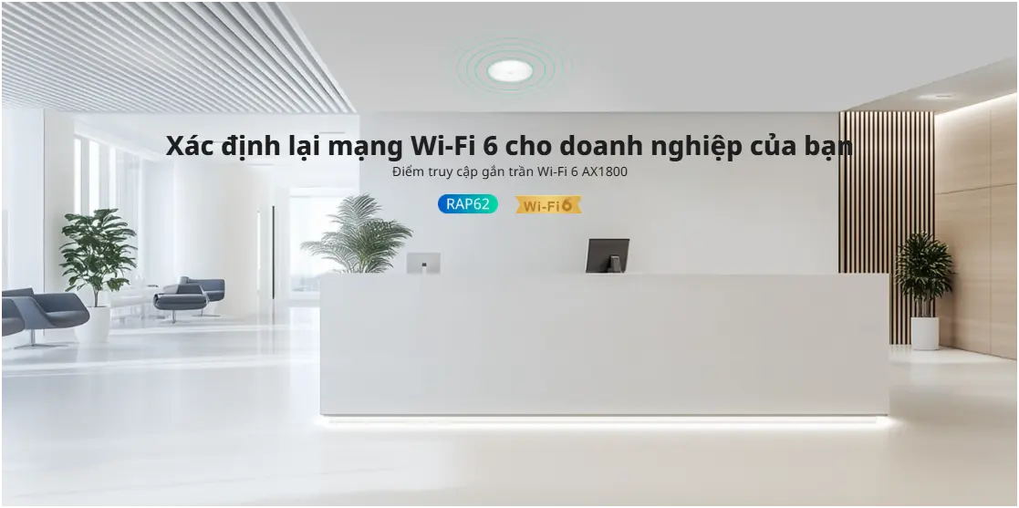 Bộ Phát WIFI RUIJIE REYEE RG-RAP62