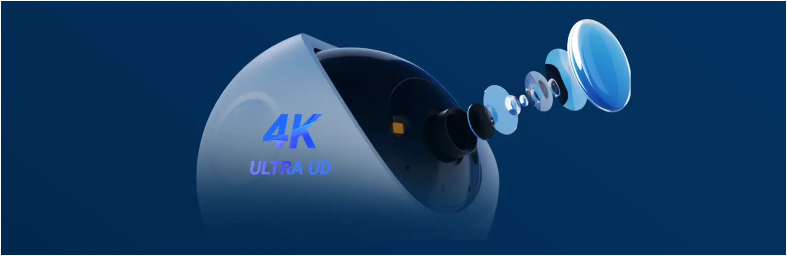 Camera EZVIZ H6C G1 4K 8MP Quay Quét