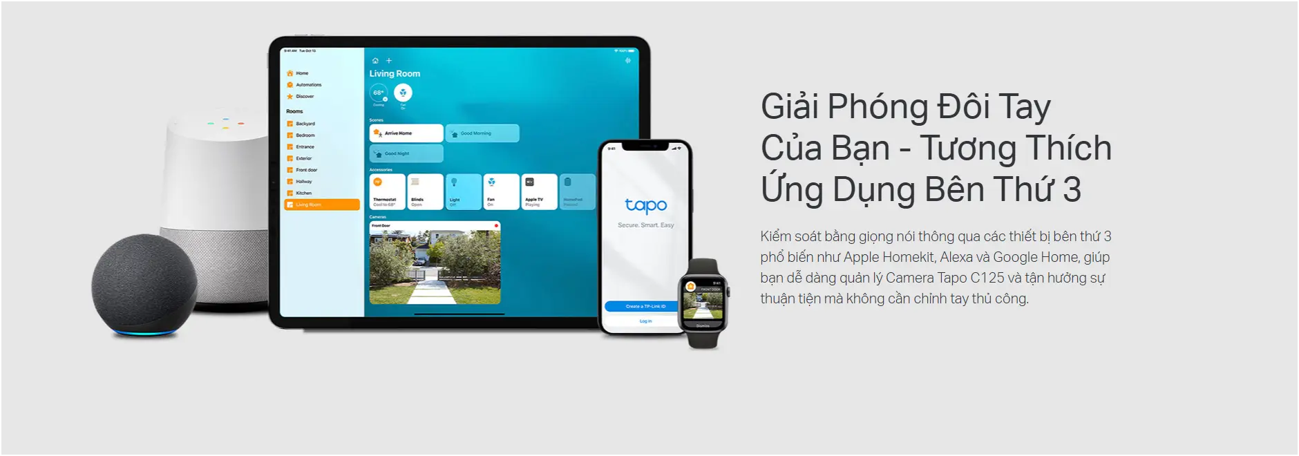 Camera WIFI TAPO C125 2K