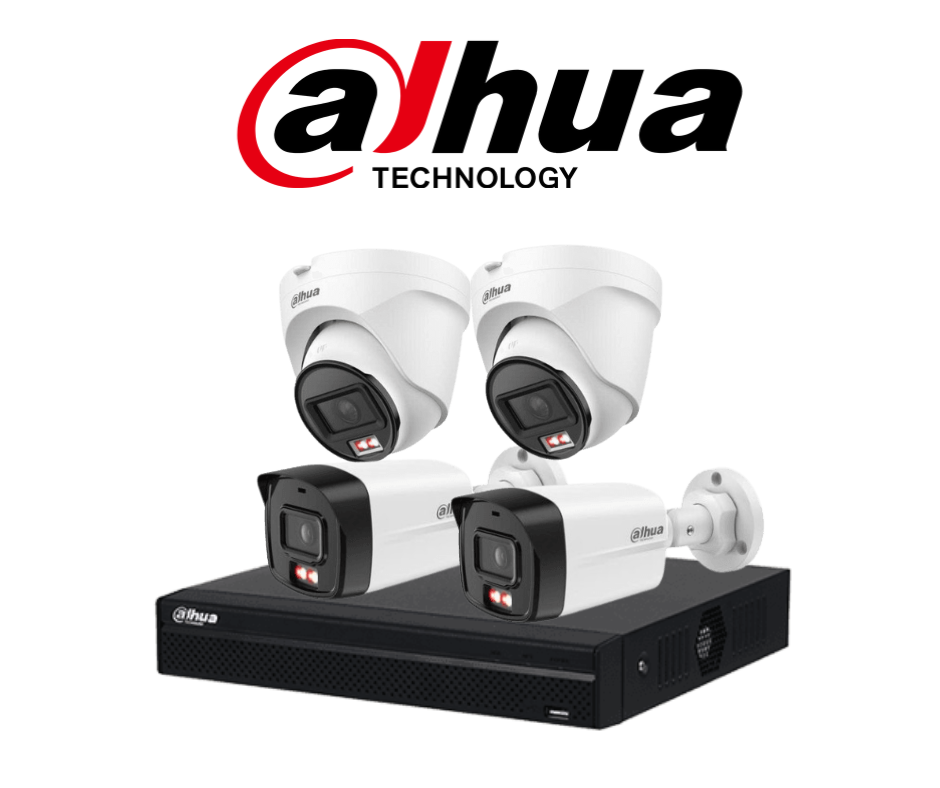 Trọn Bộ 4 Camera IP DAHUA 2.0MP Full HD Micro Thu Âm