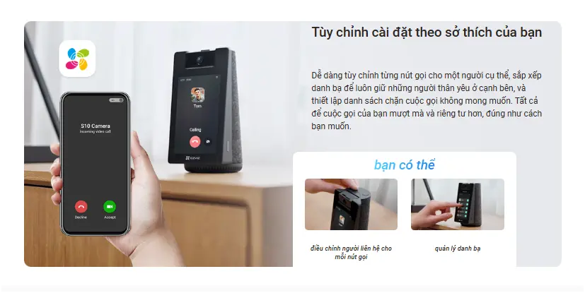 Camera EZVIZ S10 2K+