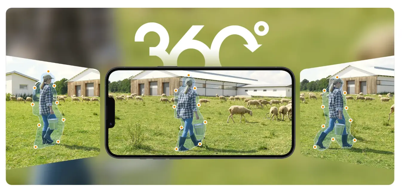 Camera wifi IMOU AOV PT 5MP