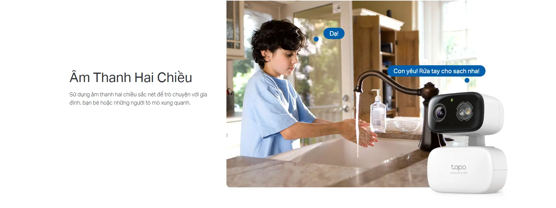 Camera Trong Nhà Tapo C216 2K 3MP