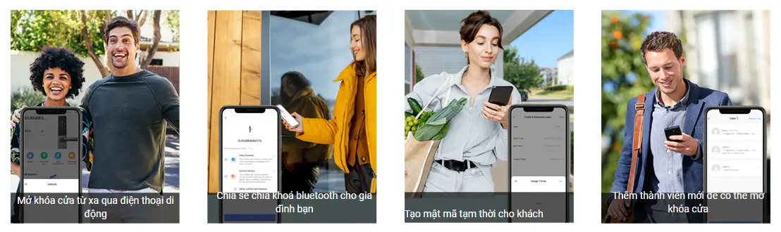 Khóa Cửa thông minh EZVIZ DL05 Bảo Mật Cao Điều Khiển Thông Minh Qua Ứng Dụng Di Động