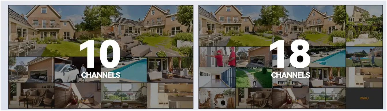 Đầu Ghi Hình 10 Kênh Imou NVR-N110W-8A0E Công Nghệ Wifi 6